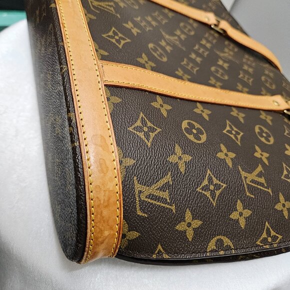 Louis Vuitton Monogram Babylone Tote W/ Lock & Keys and COA - Picture 9 of 16